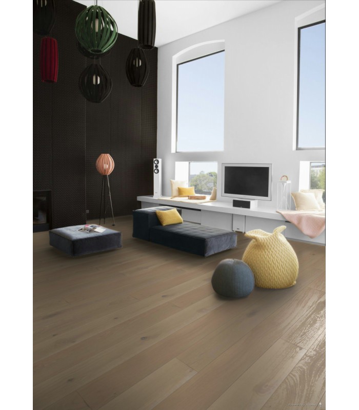 Parquet contrecollé Les Essentiels XL Long Chêne Kaolin 1980 x 164 x 13,2 mm