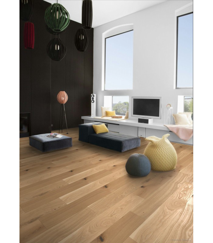 Parquet contrecollé Les Essentiels 3 Frises Chêne Naturel 1180 x 210 x 13,2 mm