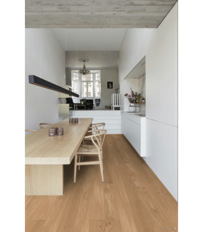 Parquet contrecollé Les Essentiels XL Long Chêne Naturel Nature 1980 x 164 x 13,2 mm