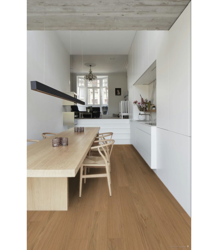 Parquet contrecollé Les Exclusifs XXL Long Chêne Pur Nature 1980 x 187 x 14 mm