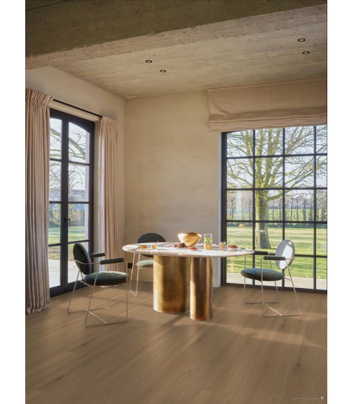 Parquet contrecollé Les Exclusifs Regular Long Chêne Naturel Pampa 1980 x 130 x 14 mm