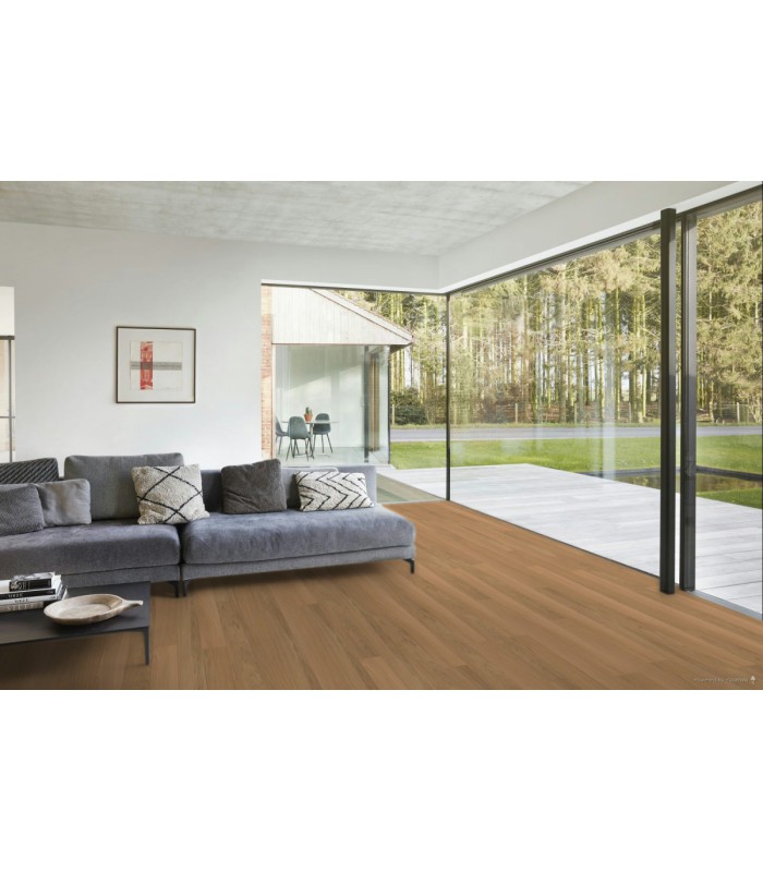 Parquet contrecollé Les Exclusifs Regular Long Chêne Pur Nature 1980 x 130 x 14 mm