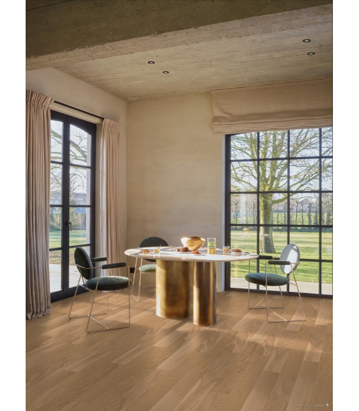 Berry Alloc Parquet Contrecollé Les Essentiels Regular - Chêne Naturel 01 Nature - ref. 61001050 - 1180 x 130 x 11 mm