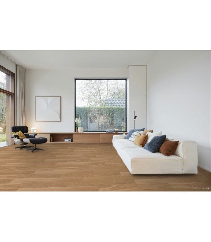 Berry Alloc Parquet Contrecollé Les Essentiels Regular - Chêne Naturel 01 Nature - ref. 61001050 - 1180 x 130 x 11 mm