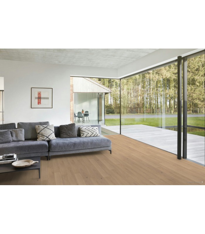 Berry Alloc Parquet Contrecollé Les Essentiels Regular - Chêne Naturel 01 Nude - ref. 61000824 - 1180 x 130 x 11 mm