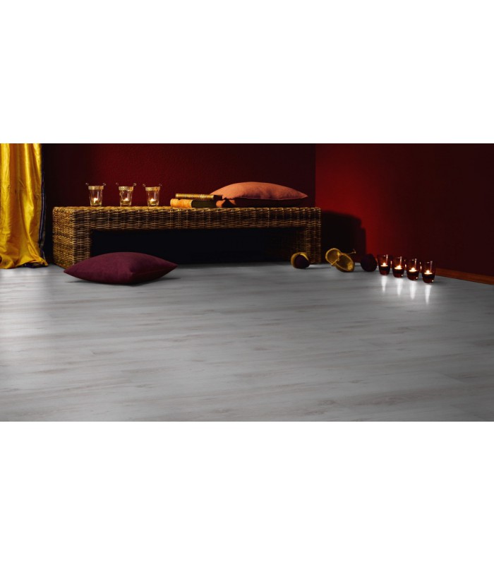 Kronotex Parquet Stratifié - Chêne Blanc Standard D2951 - 1376 x 193 x 7 mm