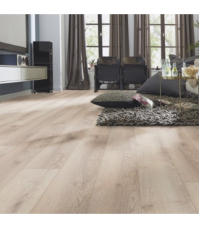 Kronotex Parquet Stratifié Mammut Plus - Chêne Montagne Beige D4728 - 1845 x 244 x 10 mm