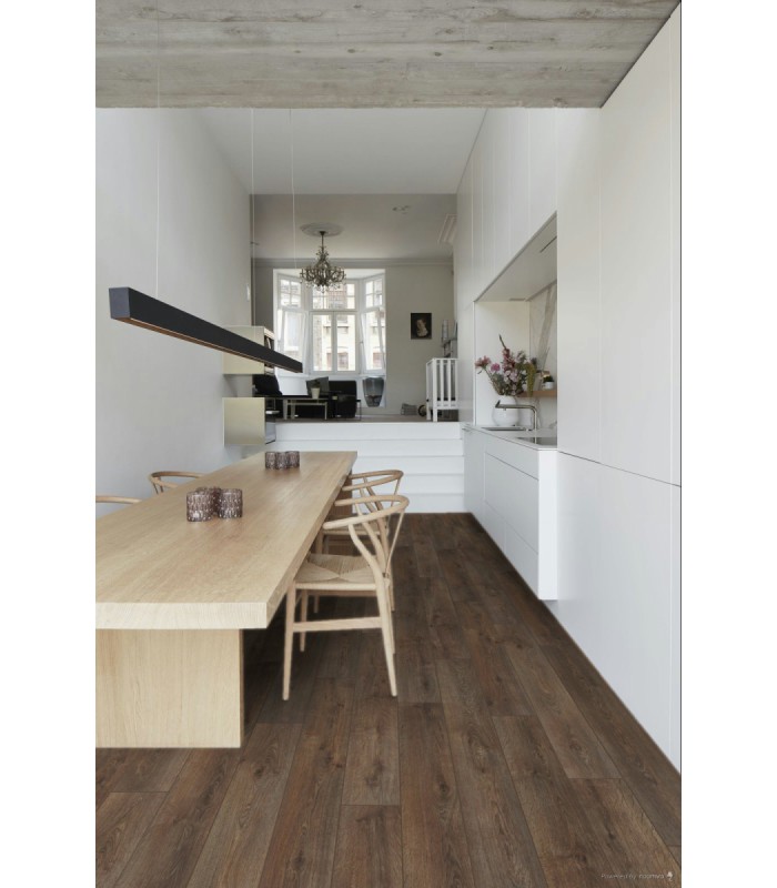 Berry Alloc Parquet stratifié Ocean+ - Texas Brown 7611 - 1288 mm x 190 mm x 8 mm