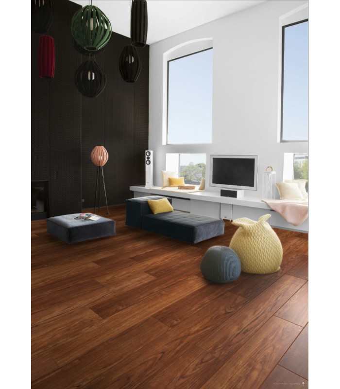 Berry Alloc Parquet stratifié Ocean+ - Teak Brown 7811 - 1288 mm x 190 mm x 8 mm