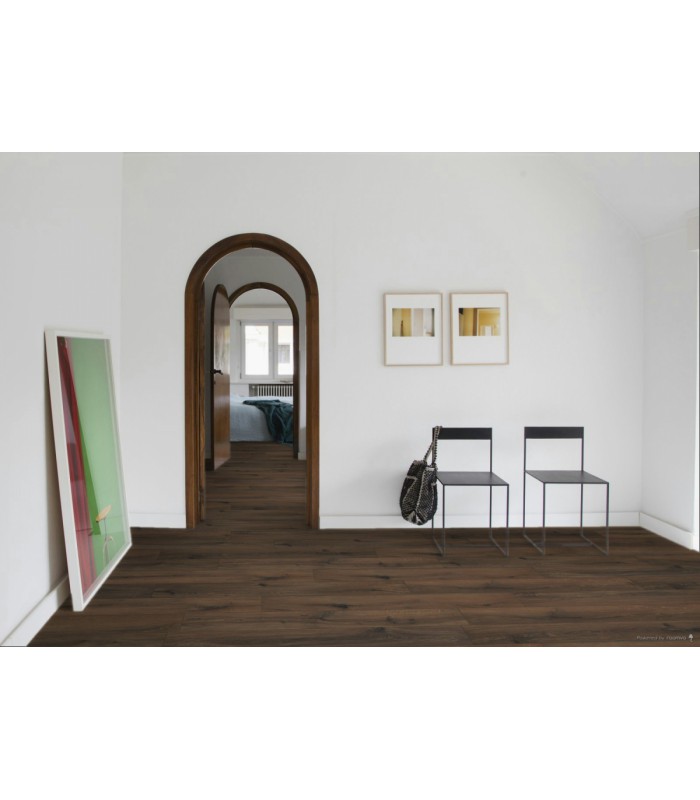 Berry Alloc Parquet stratifié Ocean+ - Gyant Dark Brown 4113 - 1288 mm x 190 mm x 8 mm