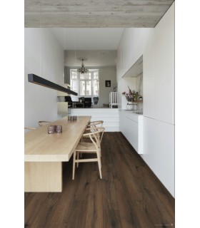 Berry Alloc Parquet stratifié Ocean+ - Gyant Dark Brown 4113 - 1288 mm x 190 mm x 8 mm