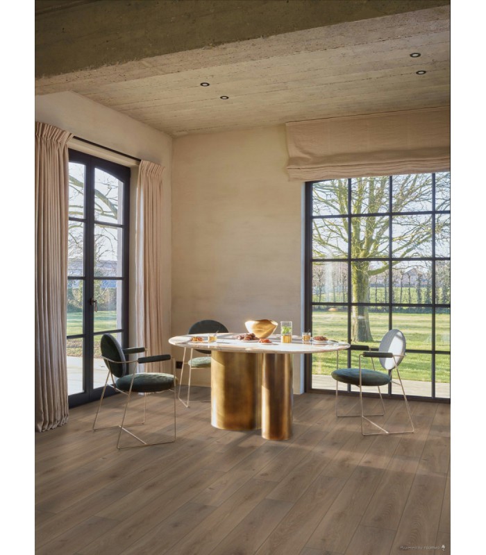 Berry Alloc Parquet stratifié Ocean+ - Bloom Light Brown 6406 - 1288 mm x 190 mm x 8 mm