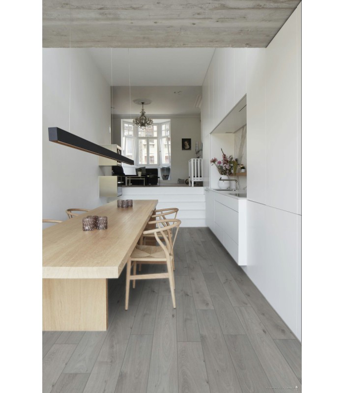 Berry Alloc Parquet stratifié Ocean+ - Crush Light 4203 - 1288 mm x 190 mm x 8 mm