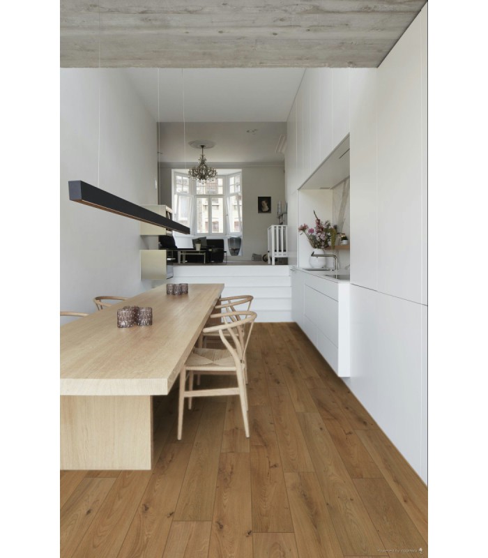 Berry Alloc Parquet stratifié Ocean+ - Crush Natural 4207 - 1288 mm x 190 mm x 8 mm
