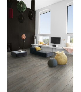 Berry Alloc Parquet stratifié Ocean+ - Epic Grey 8408 - 1288 mm x 190 mm x 8 mm