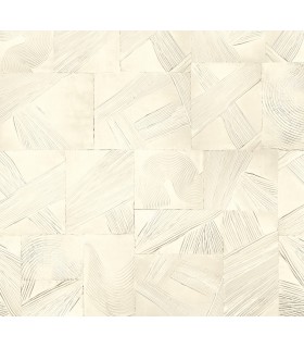 Papier Peint PAROS WHITE DGROC3011 260 - Collection ROCK - MASUREEL - REF. DGROC3011 260