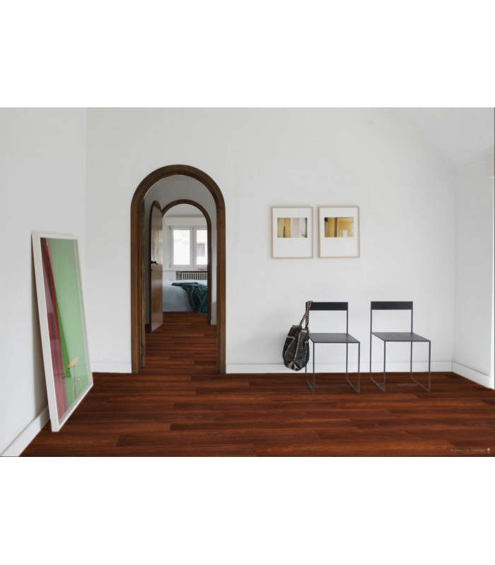 Berry Alloc Parquet stratifié Ocean+ - Merbau Brown 6311 - 1288 mm x 190 mm x 8 mm