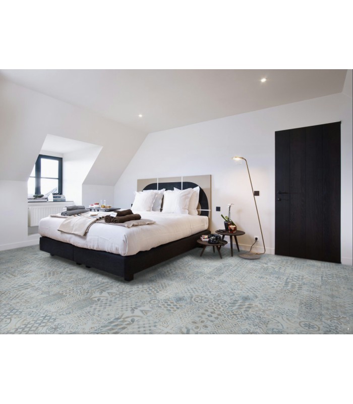 Berry Alloc Parquet stratifié Ocean+ - Retro Chic Blue Grey 4409 - 1288 mm x 190 mm x 8 mm