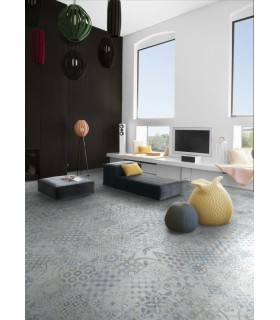 Berry Alloc Parquet stratifié Ocean+ - Retro Chic Blue Grey 4409 - 1288 mm x 190 mm x 8 mm