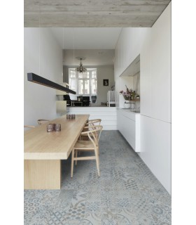 Berry Alloc Parquet stratifié Ocean+ - Retro Chic Blue Grey 4409 - 1288 mm x 190 mm x 8 mm