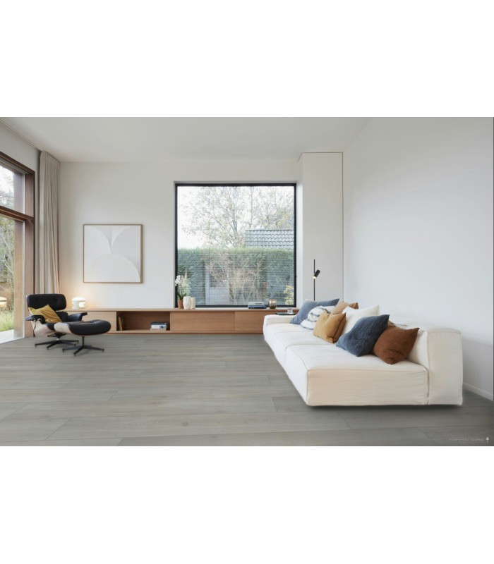 Berry Alloc Parquet stratifié Ocean+ Lame XL - Bloom Silver Grey 6426 - 2038 mm x 241 mm x 8 mm