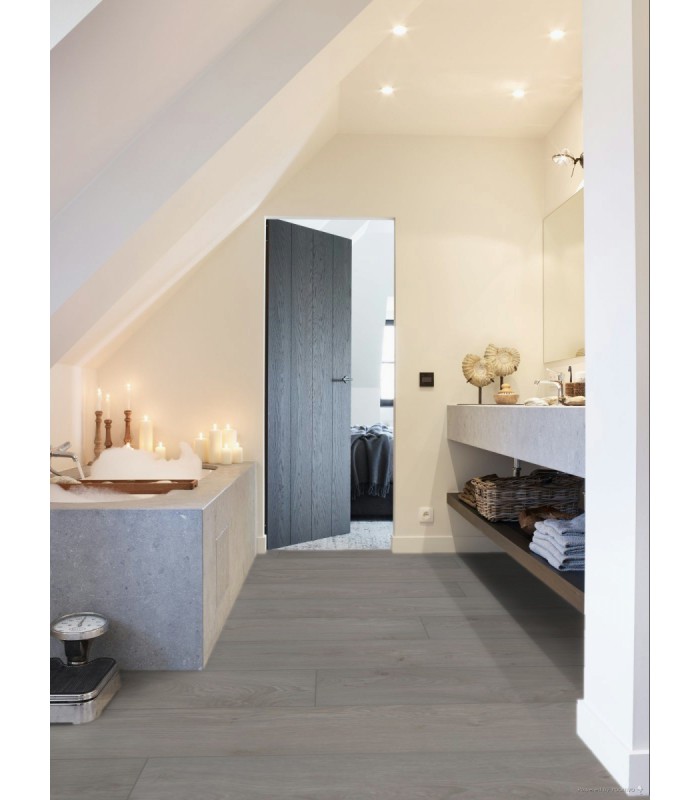 Berry Alloc Parquet stratifié Ocean+ Lame XL - Jazz Light Grey 1004 - 2038 mm x 241 mm x 8 mm
