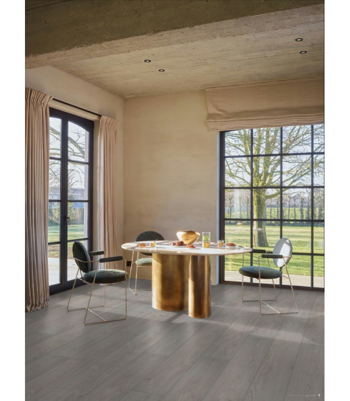 Berry Alloc Parquet stratifié Ocean+ Lame XL - Jazz Light Grey 1004 - 2038 mm x 241 mm x 8 mm