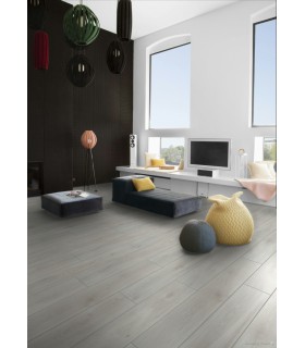 Berry Alloc Parquet stratifié Ocean+ 12mm - Bloom Silver Grey 6426 - 1288 mm x 190 mm x 12 mm