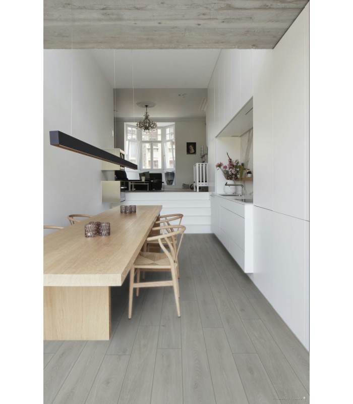 Berry Alloc Parquet stratifié Ocean+ 12mm - Bloom Silver Grey 6426 - 1288 mm x 190 mm x 12 mm