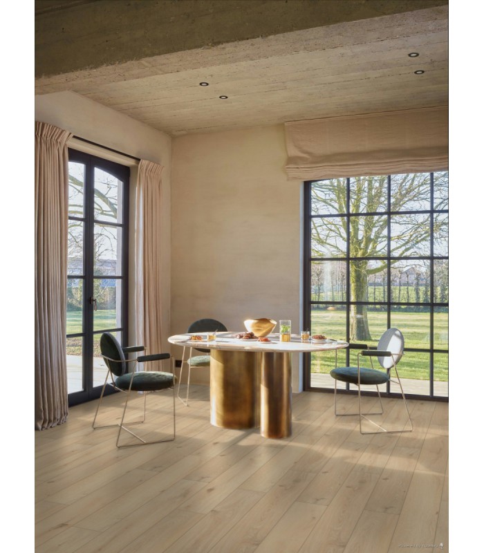 Parquet stratifié Ocean+ 12mm - Gyant Sand Natural 4121 - Résistant à l'eau - 1288 x 190 x 12 mm