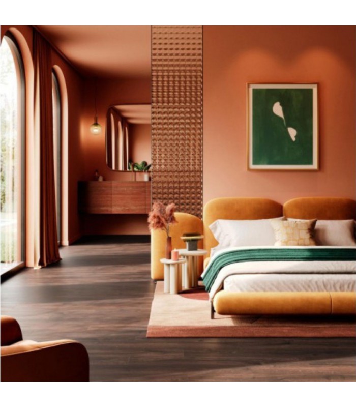 Parquet stratifié Ocean+ 12mm - Gyant Warm Brown 4125 - Résistant à l'eau - 1288 x 190 x 12 mm