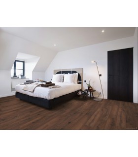 Parquet stratifié Ocean+ 12mm - Gyant Warm Brown 4125 - Résistant à l'eau - 1288 x 190 x 12 mm