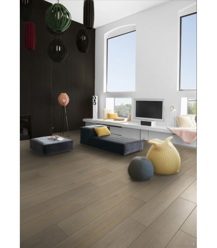 Parquet stratifié Ocean+ 12mm - Select Light Brown 8306 - Résistant à l'eau - 1288 x 190 x 12 mm