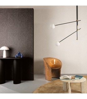 Papier Peint ZEBRA MOONBEAM ROC101 - Collection ROCK - MASUREEL - REF. ROC101