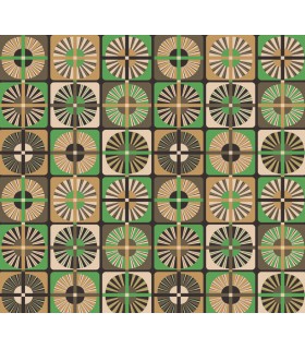 Papier Peint RAY OASIS ROC405 - Collection ROCK - MASUREEL - REF. ROC405