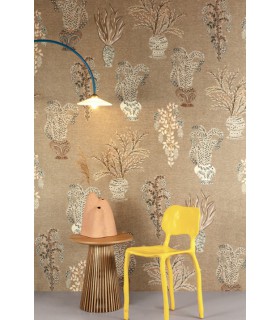 Papier Peint BOUQUET  TABACCO DGJOY1011 260 - Collection JOY - MASUREEL - REF. DGJOY1011 260