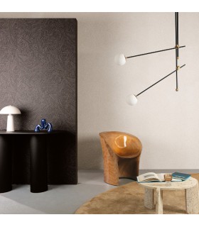 Papier Peint ZEBRA COFFEE ROC103 - Collection ROCK - MASUREEL - REF. ROC103