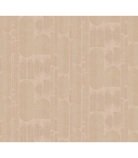 Papier Peint OVALA PEACH ROC204 - Collection ROCK - MASUREEL - REF. ROC204