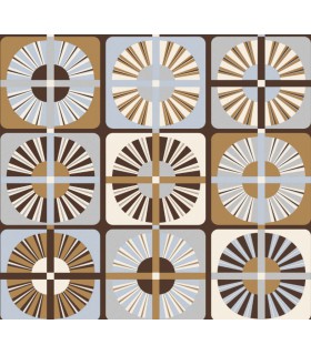 Papier Peint RAY CELESTIAL ROC402 - Collection ROCK - MASUREEL - REF. ROC402