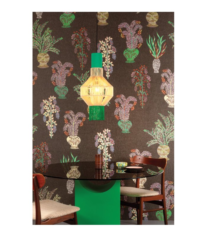 Papier Peint BOUQUET  UMBER DGJOY1032 260 - Collection JOY - MASUREEL - REF. DGJOY1032 260