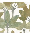 Papier peint BABEL VERT NIL - Collection Babylone - CASADECO - Ref. BBLN89717283