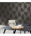 Papier peint VIREVOLTE NOIR REGLISSE - Collection Alchimie - CASADECO - Ref. ALMI89939336