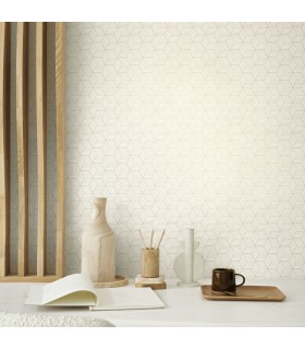 Papier peint CONNEXIONS NATUREL - Collection Alchimie - CASADECO - Ref. ALMI89940012