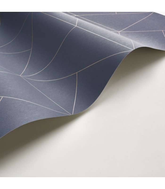 Papier peint SUBTILITE BLEU ENCRE - Collection Alchimie - CASADECO - Ref. ALMI89956803
