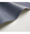 Papier peint SUBTILITE BLEU ENCRE - Collection Alchimie - CASADECO - Ref. ALMI89956803