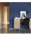 Papier peint SUBTILITE BLEU ENCRE - Collection Alchimie - CASADECO - Ref. ALMI89956803
