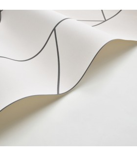 Papier peint PURE BEIGE / NOIR FUSAIN - Collection Alchimie - CASADECO - Ref. ALMI89901864