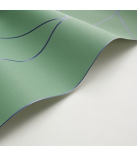 Papier peint PURE VERT CANOPEE - Collection Alchimie - CASADECO - Ref. ALMI89907622