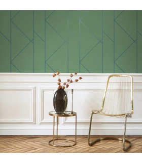 Papier peint PURE VERT CANOPEE - Collection Alchimie - CASADECO - Ref. ALMI89907622