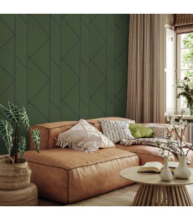 Papier peint PURE VERT CANOPEE - Collection Alchimie - CASADECO - Ref. ALMI89907622